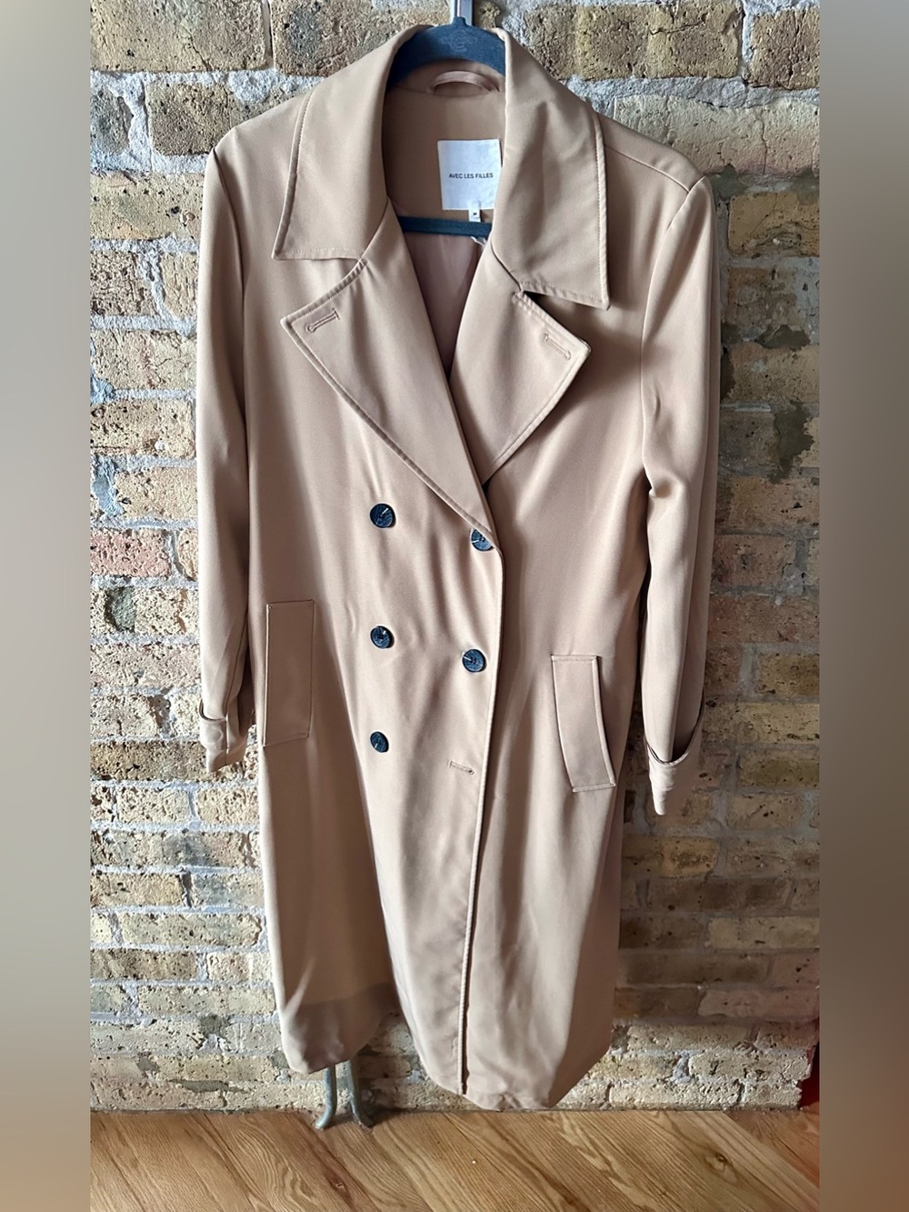 Avec Filles Long Trench size Medium